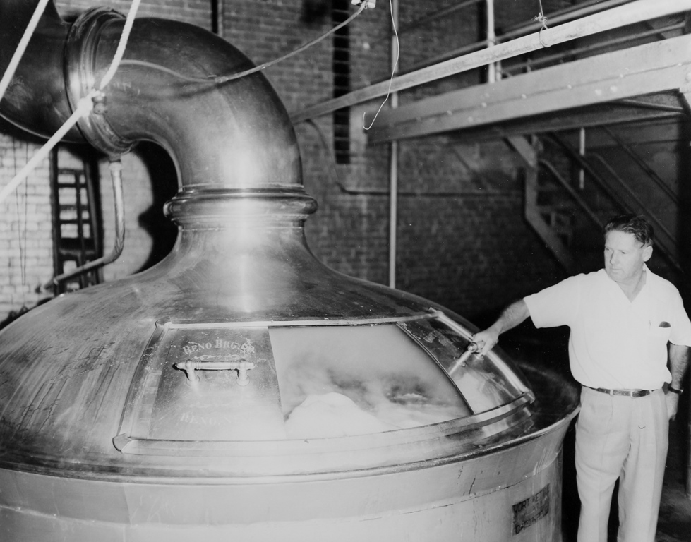 Final cooking process, 1950s